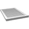 Ekena Millwork Vertical Surface Mount PVC Gable Vent: Functional, w/ 2"W x 2"P Brickmould Sill Frame, 22"W x 32"H GVPVE22X3203SF - alternate 2